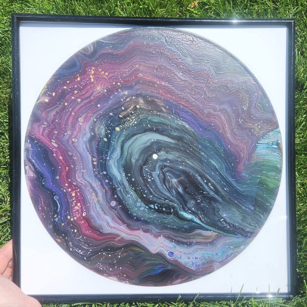 'Existance' Acrylic Paint Pour